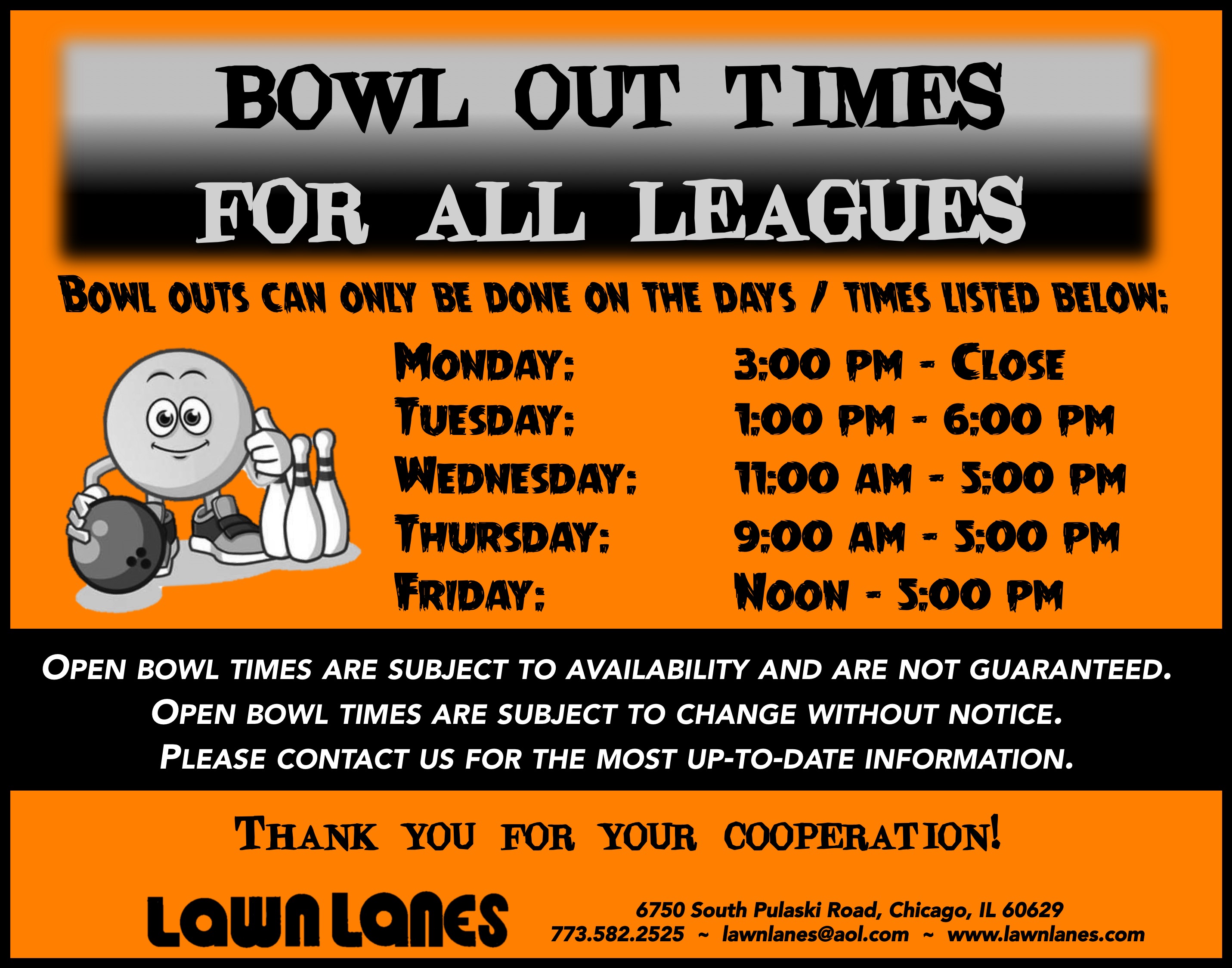 Lawn Lanes Bowling deals, parties, events and leagues in Chicago, IL.